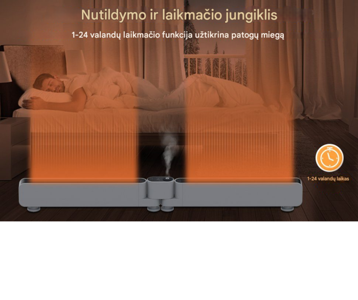 Šildytuvas-drėkintuvas JAYADER 2800 W