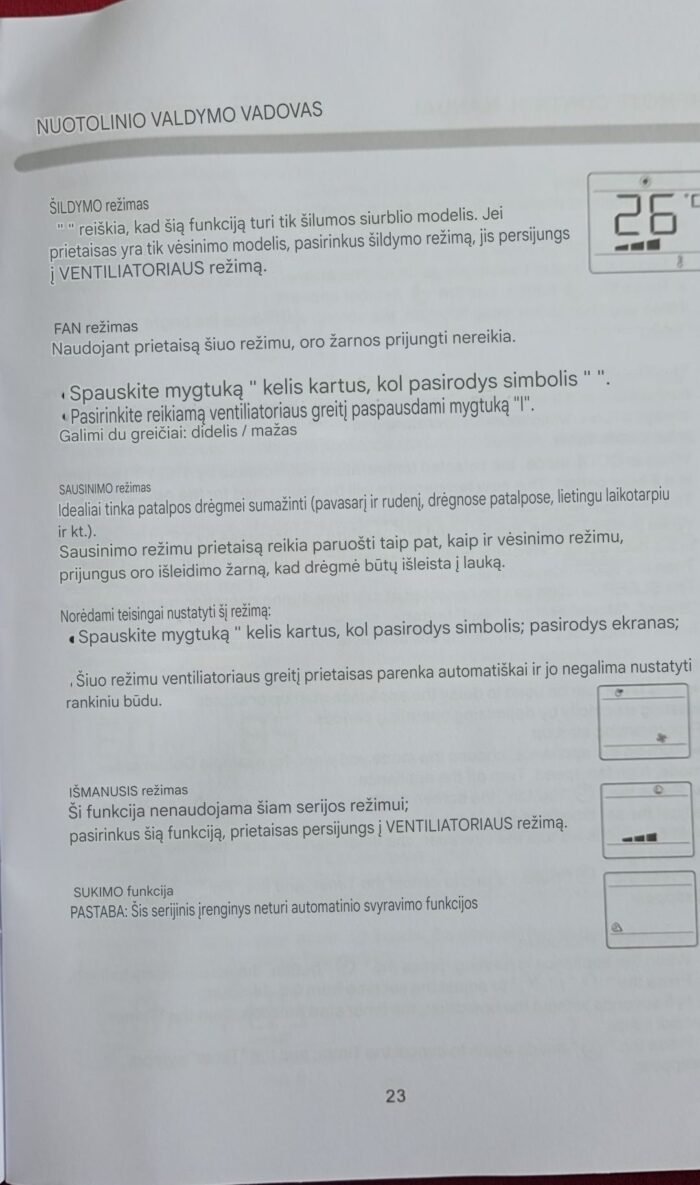 Nešiojamas oro kondicionierius 7000 BTU, DuraComfort
