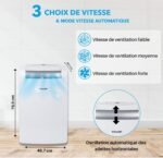 Kondicionierius „Climadiff 3in1, 20–29 m² plotui