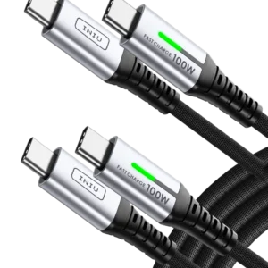 INIU D5CC USB C–C laidas 100 W (201 cm., 2 vnt. pakuotė)