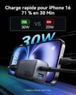 INIU 30W PowerCube Duo USB-C įkroviklis, modelis AI-611