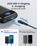 Atsarginis maitinimo šaltinis ("Power Bank") Iniu Power Pack, 20000 mAh