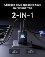 INIU 30W PowerCube Duo USB-C įkroviklis, modelis AI-611