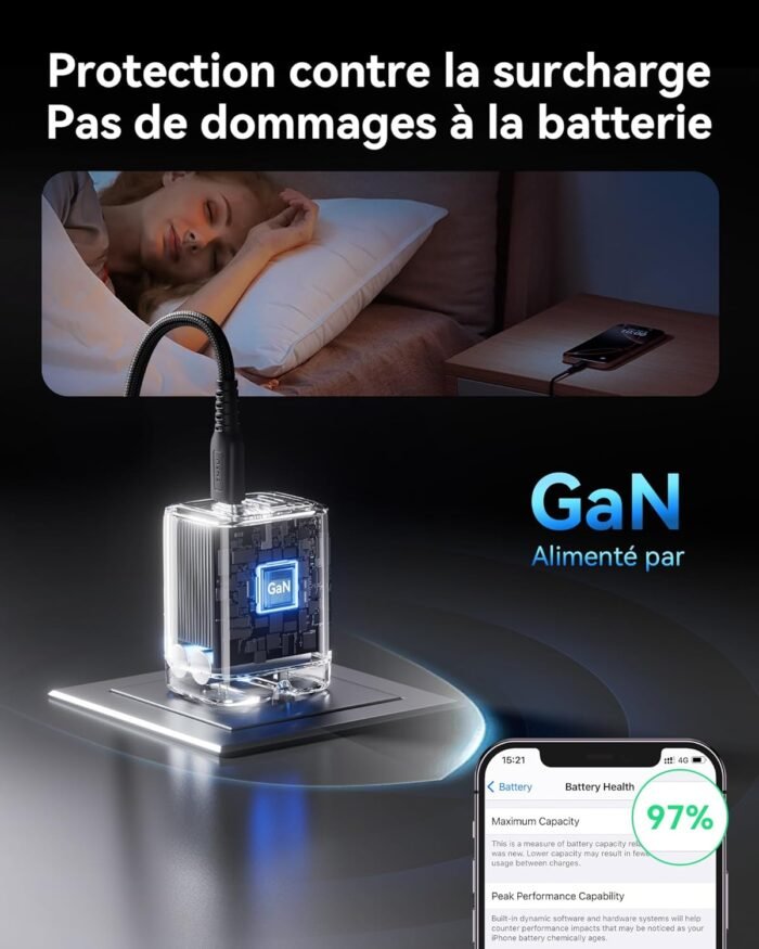 INIU 30W PowerCube Duo USB-C įkroviklis, modelis AI-611
