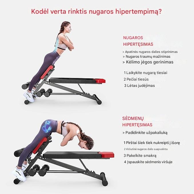 6 (14) Daugiafunkcis suoliukas FF Finer Form