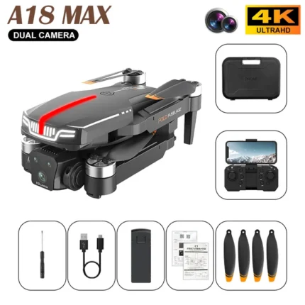 Dronas A18 MAX 4K HD
