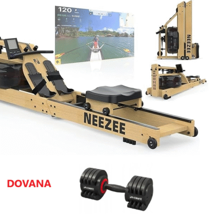 Irklavimo treniruoklis + 1 hantelis dovanų