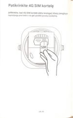 Kamera 4G su saulės baterija ir atminties kortele