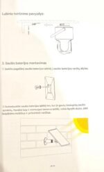 Kamera 4G su saulės baterija ir atminties kortele