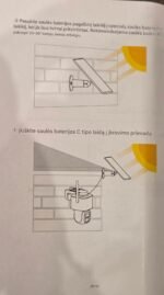 Kamera 4G su saulės baterija ir atminties kortele