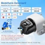 Kamera su saulės baterija ir atminties kortele