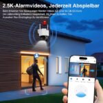 Kamera su saulės baterija ir atminties kortele