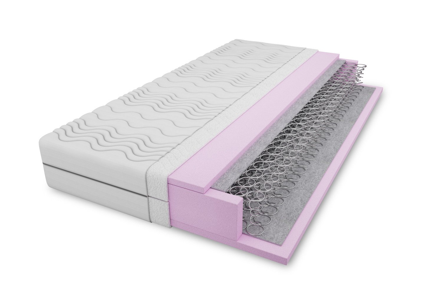 1 Čiužinys spyruoklinis 18 cm. storio