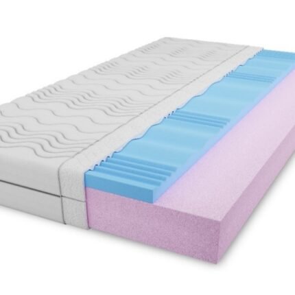 Čiužinys putų poliuretano su profiliuotomis putomis 14 cm. storio