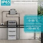 Elektrinė balkonui IFUSION IFTC1600 su 1200 W saulės energija