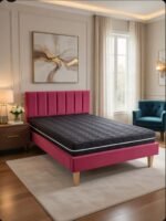 Lova su bordo medžiagos apdaila