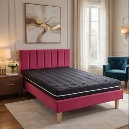 Lova su bordo medžiagos apdaila