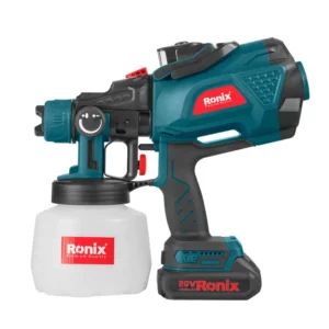 Naujos kartos HVLP purškimo pistoletai! Įrankių rinkai pristatomi „Ronix 8604“ akumuliatoriniai purkštuvai, padedantys vartotojams ir „pasidaryk pats“ mėgėjams akimirksniu pasiekti lygų dažymo rezultatą. Dėl didelio tūrio ir mažo slėgio (HVLP) mechanizmo šis belaidis purkštuvas iš naujo apibrėžia profesionalų našumą.