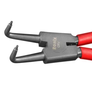 180 mm lenktos replės išoriniams fiksavimo žiedams (RH-1737)