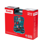 800 W elektrinis smūginis gręžtuvas su 13 mm raktiniu griebtuvu