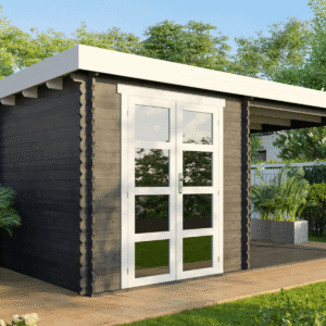 Sodo namelis su terasa 2,5x2,5+2,5m