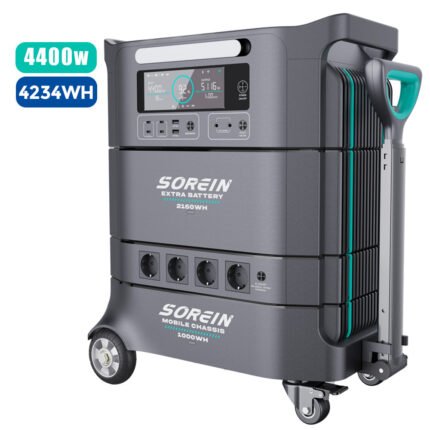 Sorein A4 4234Wh LFP Stackable Battery Home Energy Storage
