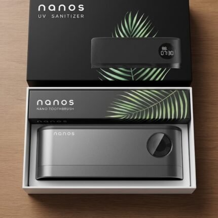 „Nanos“ UV dantų šepetėlių dezinfekatorius - laikiklis
