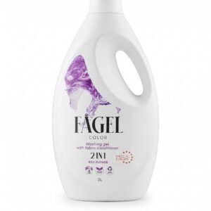 FAGEL skalbimo gelis su audinių minkštikliu "Rice flower" 3 L