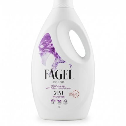 FAGEL skalbimo gelis su audinių minkštikliu "Rice flower" 3 L